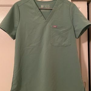 Figs scrubs- jade (seasonal color)